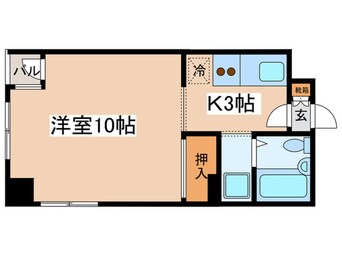 間取図 ｻﾝﾌﾞﾘｯﾁﾞﾋﾞﾙ・ﾏﾝｼｮﾝ　ﾗ・ﾊﾟﾚｯﾄ