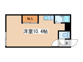 間取図 ｷｬｽﾃｨ　86