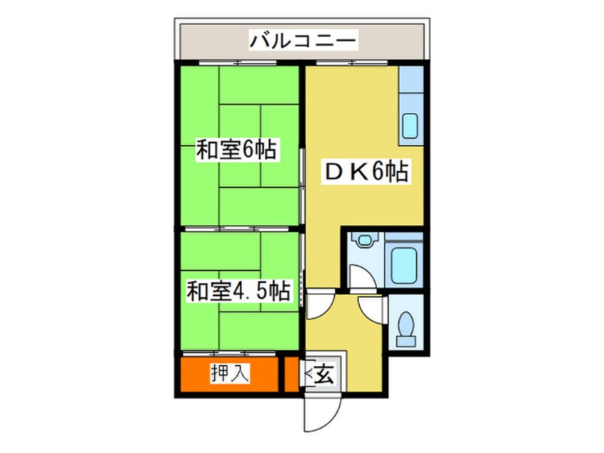 間取図 アルファスクエア北１３条