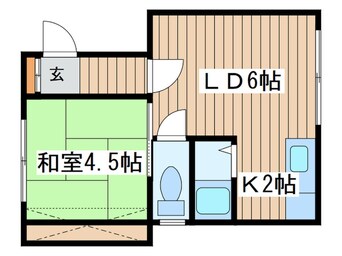 間取図 ボヌ－ルメゾン