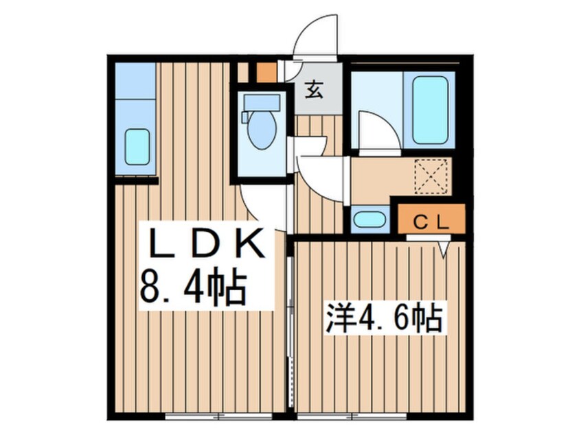 間取図 Ｌａ・Ｌｕｃｅ　ラ・ル－チェ