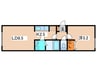 Ｖｅｉｎｅ　ｎａｎｇｏｕ 1LDKの間取り