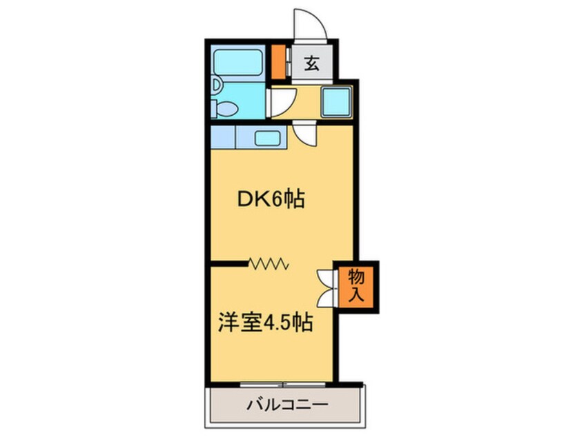 間取図 ハイツビバリ－ヒルズ