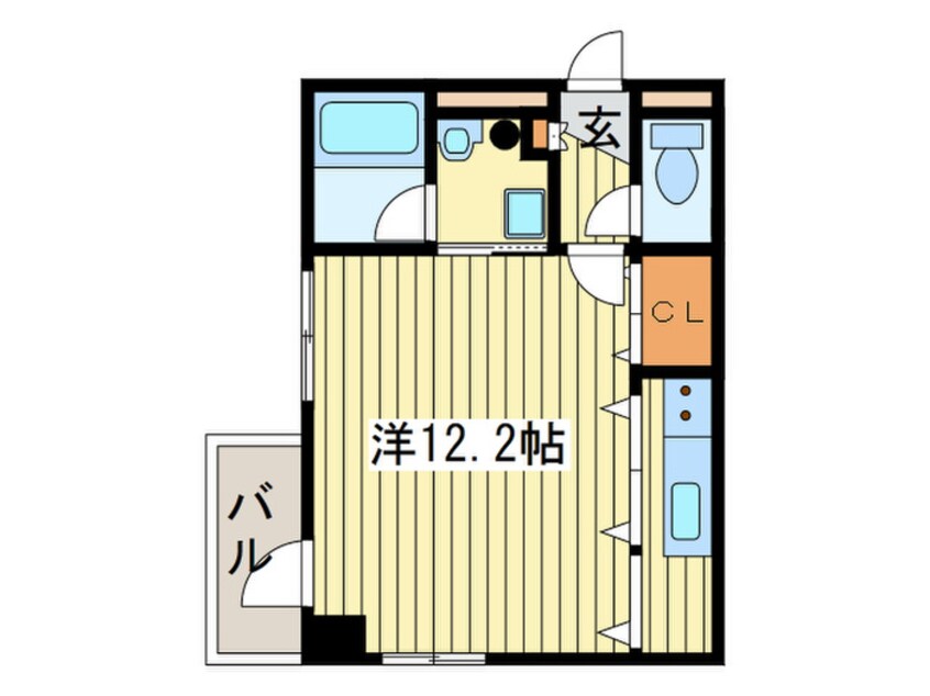 間取図 アイリブ創成南２条