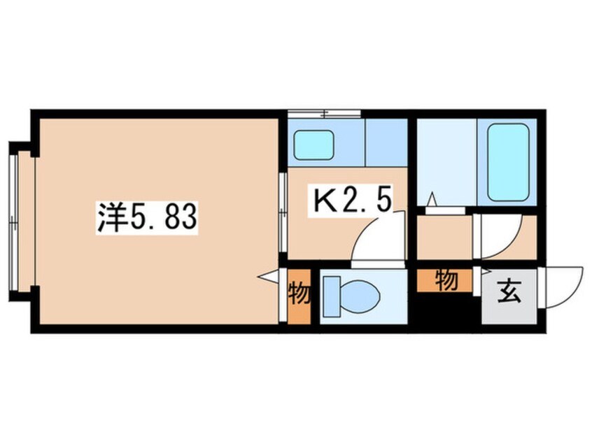 間取図 コート山鼻