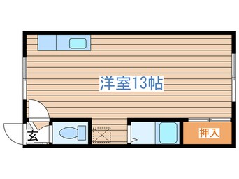 間取図 サンリバーＮ15