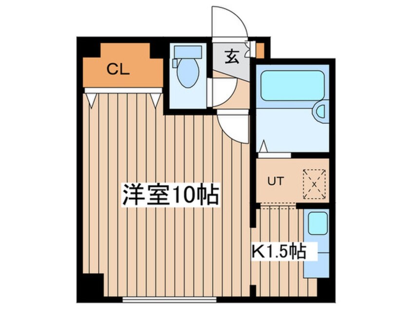 間取図 ディ－セント２２