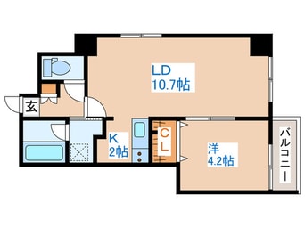 間取図 桂和レジデンス裏参道