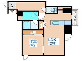 間取図 桂和レジデンス裏参道