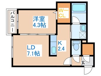 間取図 グランラヴィーヌ西町