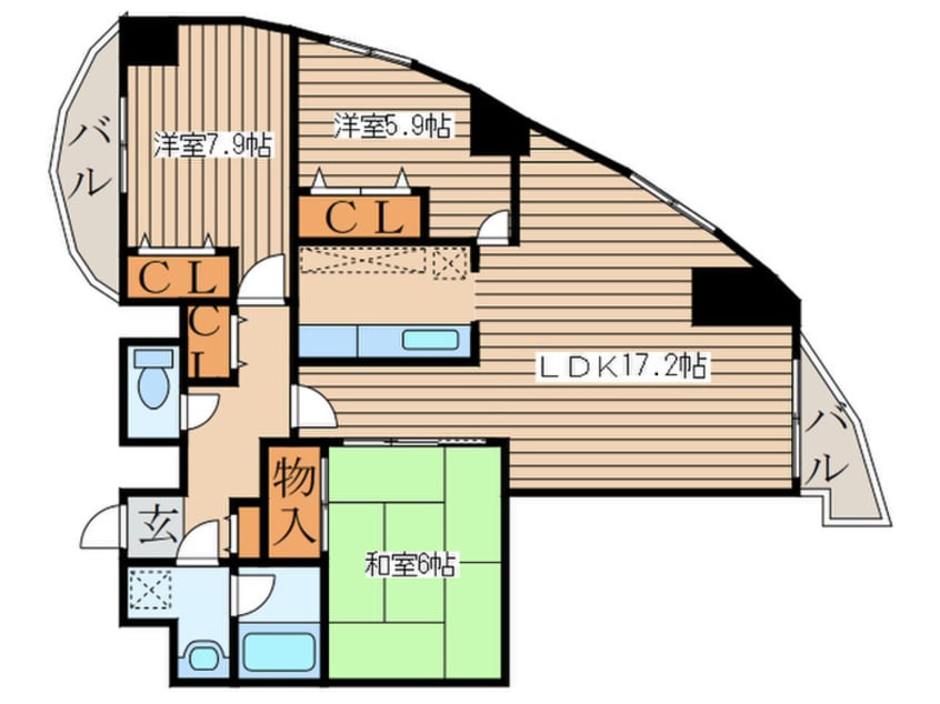 間取図 コーポラススプレンダー