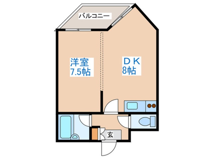 間取図 ｻﾌﾞｳｪｲ24