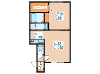 間取図 カ－ムシティ西町