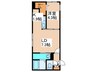 glife-1st 1LDKの間取り
