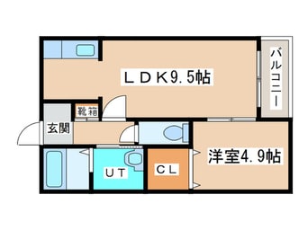 間取図 プランドール大地
