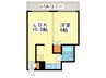 カサビアンカ 1LDKの間取り