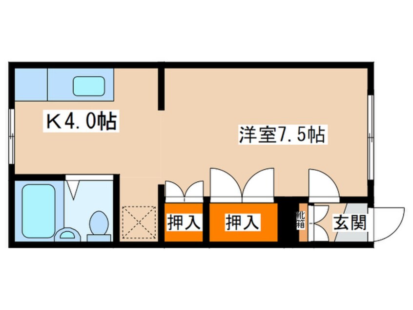 間取図 コ－ポ広美