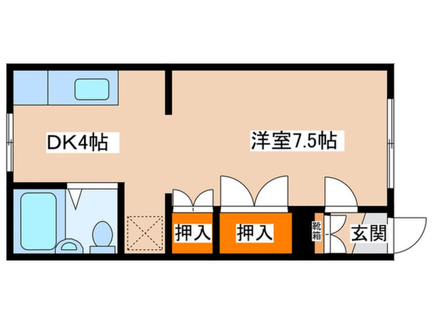 間取図 コ－ポ広美