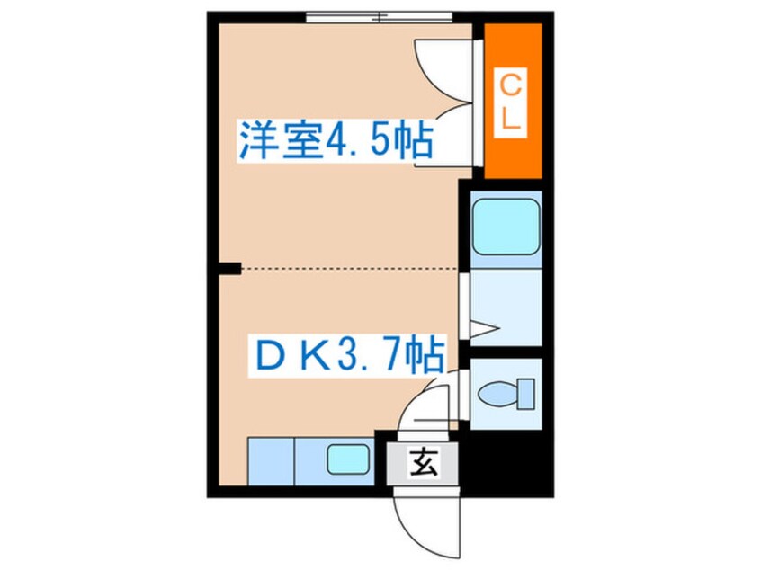 間取図 ロイヤルパーク８・１２