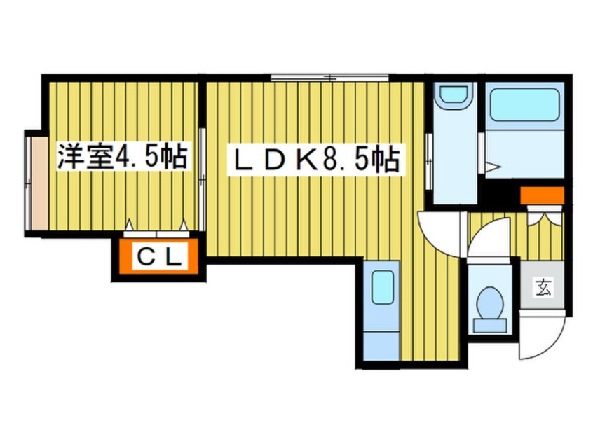 間取図 アクア18