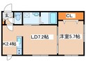 Roi Copineの間取図