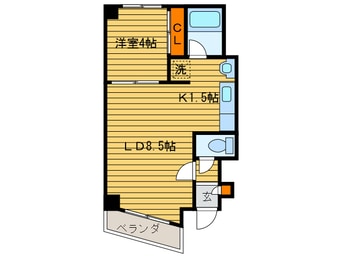 間取図 セトル豊平3.1