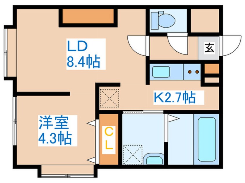 間取図 ルナ　レガーロ