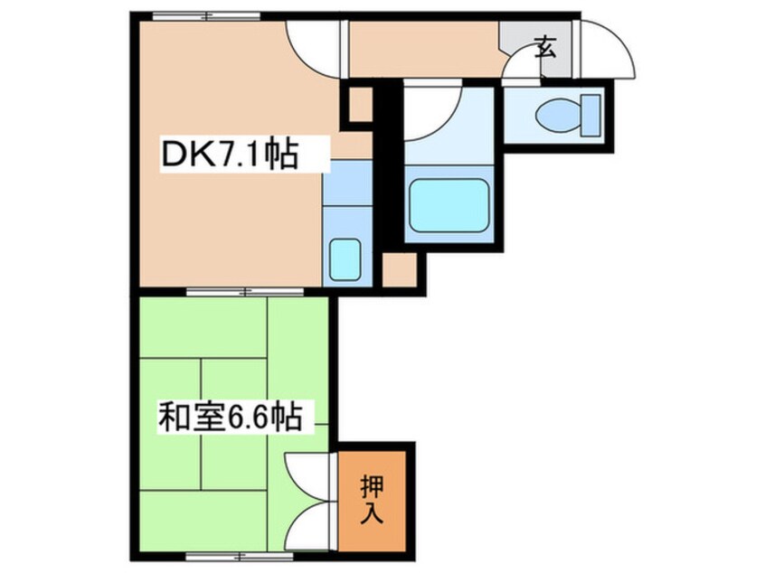 間取図 インペリアル２３