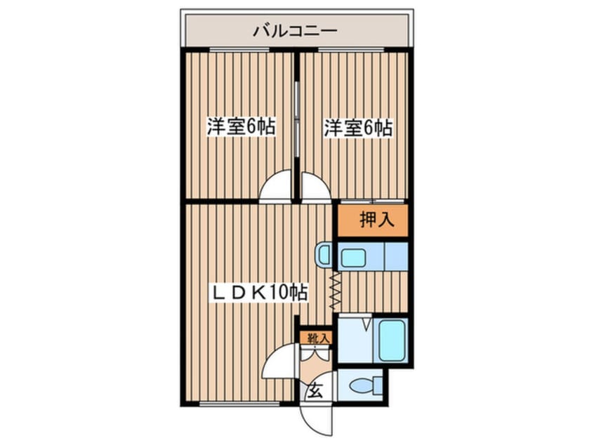 間取図 ロイス札幌
