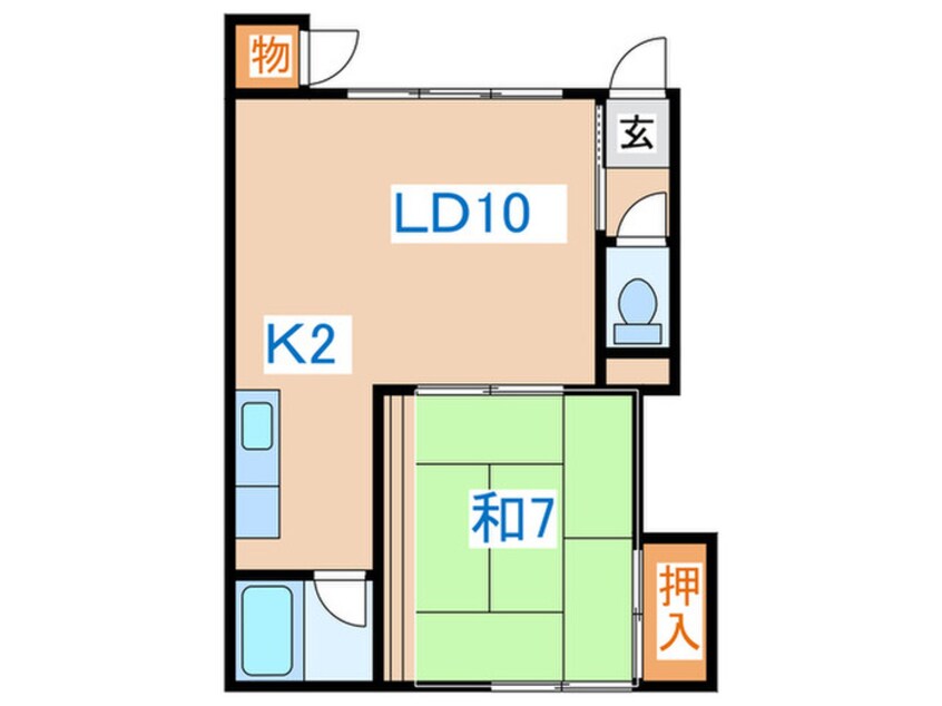 間取図 エルムハイツ