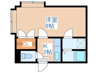 間取図 アンブロ－シア平岸