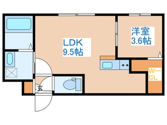 間取図 ウェルステージ宮の沢