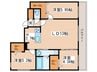 ステージア裏参道 3LDKの間取り