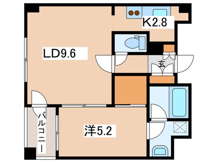 間取り図 プライムメゾン鴨々川