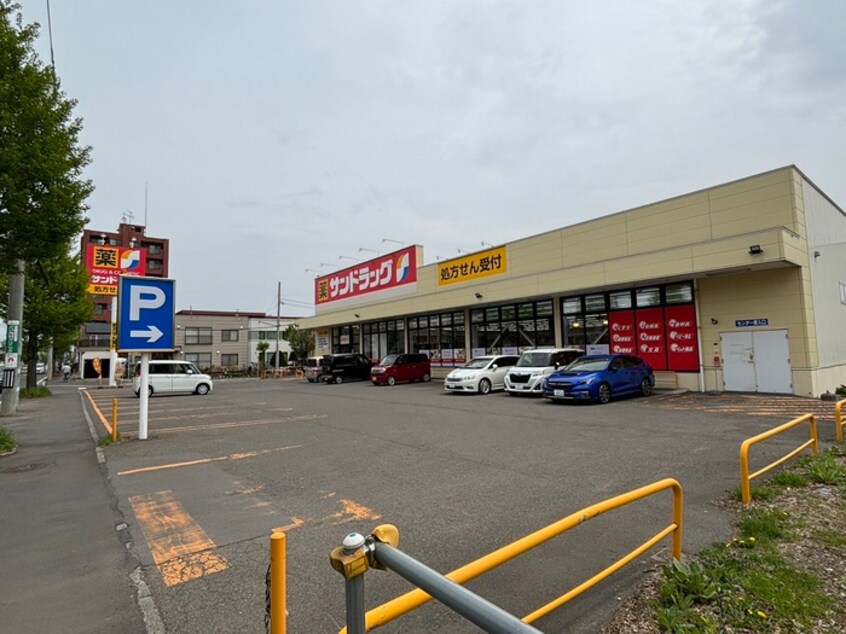 サンドラッグ(ドラッグストア)まで900m エルハイムＡ