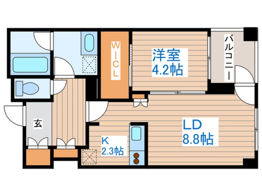 間取図 プライムメゾン南２条