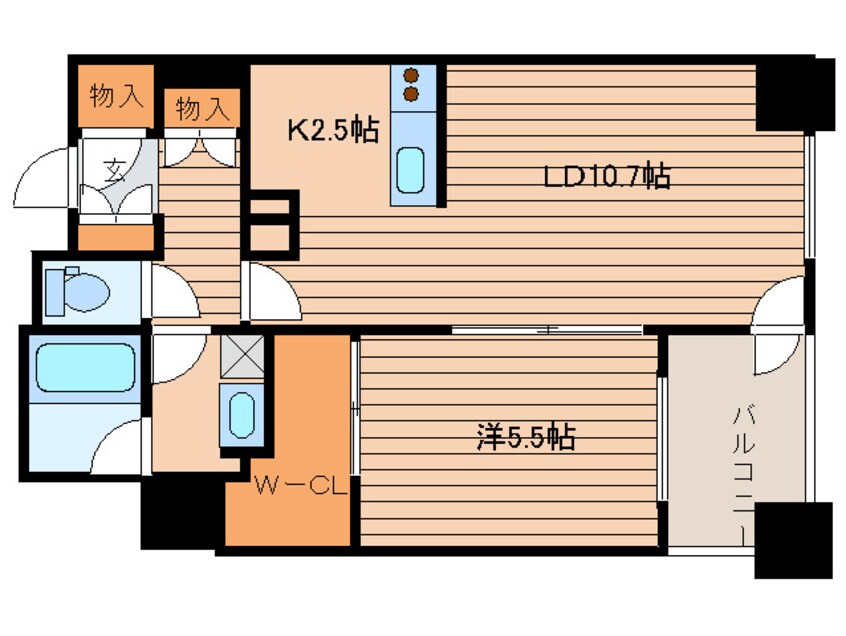 間取図 プライムメゾン南２条