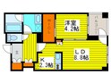 プライムメゾン南２条の間取図