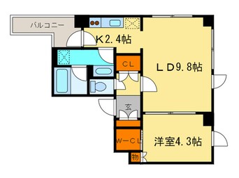 間取図 プライムメゾン南２条