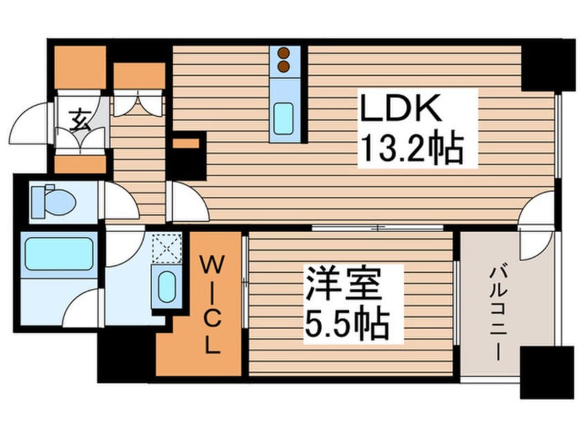 間取図 プライムメゾン南２条