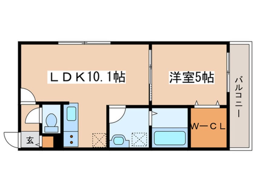間取図 Ｇｉｕｌｉｅｔｔａ
