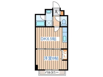 間取図 タ－フサイド桑園