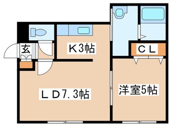 間取図 ノ－スタウン月寒