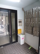 エントランス部分 ロ－ズマリ－