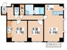 プロスパ－１１０ 2LDKの間取り