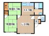 新生ハイムⅠ 2LDKの間取り