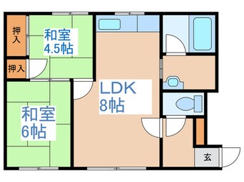 間取図 新生ハイムⅢ