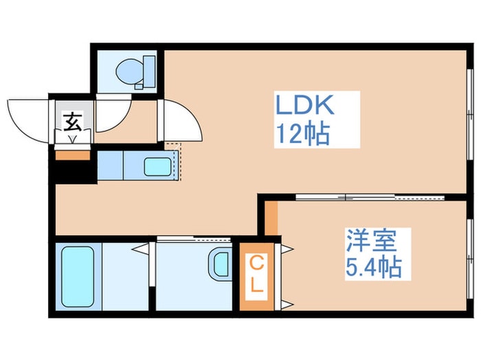 間取り図 シティーコート豊平