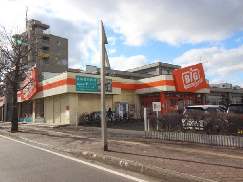 ザ・ビッグ(スーパー)まで300m シティーコート豊平