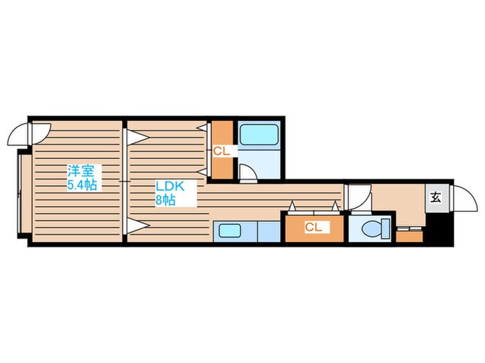 間取り図 ウイング円山北町